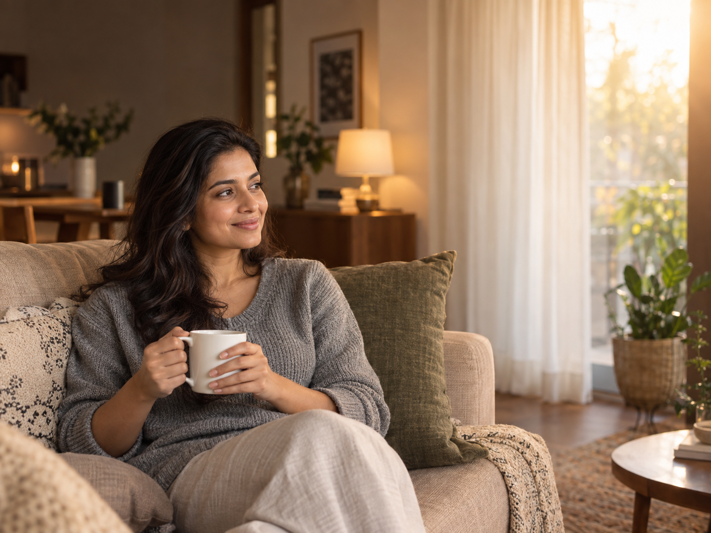 A comfortable connected living space